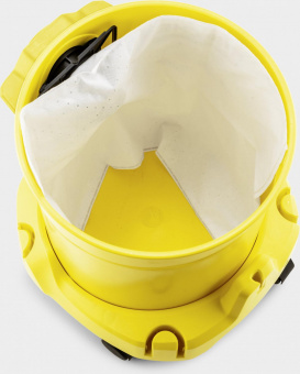 Строительный пылесос Karcher WD 2 Plus V-12/4/18 1000Вт (уборка: сухая/сбор воды) желтый от магазина РЭССИ