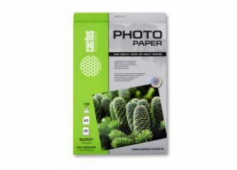 Фотобумага Cactus CS-GSA313020 A3/130г/м2/20л./белый глянцевое самоклей. для струйной печати от магазина РЭССИ