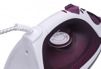 Утюг Hyundai H-SI01961 2400Вт белый/фиолетовый от магазина РЭССИ
