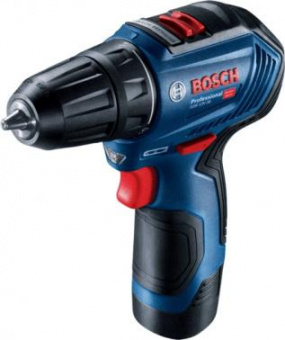Дрель-шуруповерт Bosch GSR 12V-30 аккум. патрон:быстрозажимной (кейс в комплекте) (06019G9020) от магазина РЭССИ