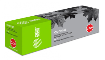 Картридж лазерный Cactus CS-C726S 726 черный (2100стр.) для Canon LBP-6200/6200D от магазина РЭССИ
