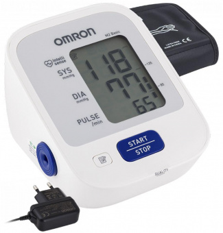 Тонометр автоматический Omron M2 Basic от магазина РЭССИ