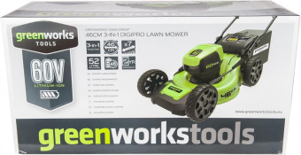Газонокосилка роторная Greenworks GD60LM46SP (2502907) от магазина РЭССИ