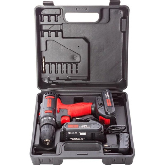 Аккумуляторный шуруповерт REDVERG Basic SD18LE/2-2 6680824 от магазина РЭССИ