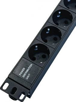 Блок распределения питания NTSS NTSS-PDU-DA2037 гор.размещ. 9xSchuko базовые 16A клеммная колодка от магазина РЭССИ