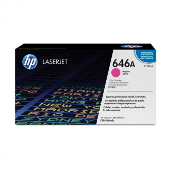 Картридж лазерный HP 646A CF033A пурпурный (12500стр.) для HP CM4540 от магазина РЭССИ