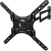 Картинка Кронштейн для телевизора Kromax DIX-25 черный 24"-55" макс.20кг настенный поворотно-выдвижной и наклонный от магазина РЭССИ Кронштейн для телевизора Kromax DIX-25 черный 24"-55" макс.20кг настенный поворотно-выдвижной и наклонный от магазина РЭССИ