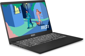 Ноутбук MSI Modern 14 C7M-048US Ryzen 7 7730U 16Gb SSD512Gb AMD Radeon 14" IPS FHD (1920x1080) Windows 11 Home Multi Language black WiFi BT Cam (9S7-14JK12-048) от магазина РЭССИ