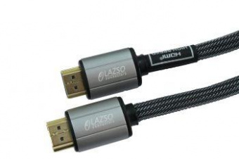 Кабель аудио-видео LAZSO WH-111-B HDMI (m)/HDMI (m) 1м. Позолоченные контакты черный (WH-111(1M)-B) от магазина РЭССИ