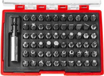 Набор бит Зубр 26089-H61 (61пред.) для шуруповертов от магазина РЭССИ