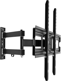 Кронштейн для телевизора Buro MF2 черный 32"-70" макс.35кг настенный поворотно-выдвижной и наклонный от магазина РЭССИ