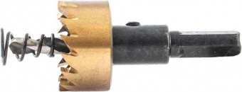 Коронка Denzel 724105 по металлу Д=26мм (1пред.) для дрелей от магазина РЭССИ