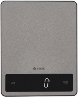 Весы кухонные электронные Vitek VT-7981 макс.вес:10кг серый от магазина РЭССИ