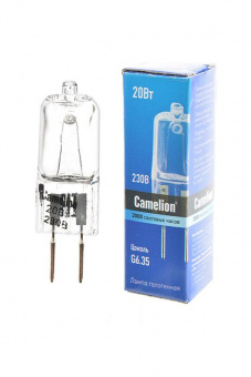 Лампа Camelion JD 230V 20W G6.35 от магазина РЭССИ