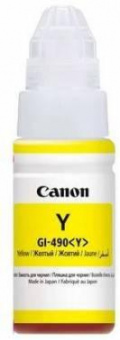 Картридж струйный Canon GI-490Y 0666C001 желтый (70мл) для Canon Pixma G1400/2400/3400 от магазина РЭССИ