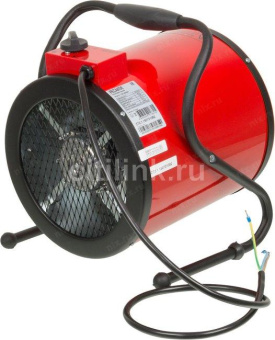 Тепловая пушка электрическая Ресанта ТЭП-5000К1 5000Вт красный от магазина РЭССИ