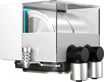 Система водяного охлаждения PcCooler DS360 WH Soc-AM5/AM4/1200/1700/1851 белый 4-pin Al LCD 300W Ret (DS360-WHNWXX-GL) от магазина РЭССИ