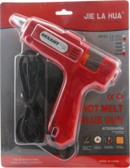 Клеевой пистолет Rexant 12-0115 100Вт 15гр/мин стерж.:11мм от магазина РЭССИ