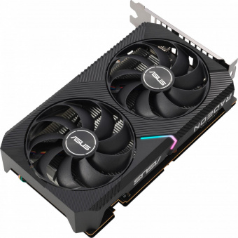 Видеокарта Asus PCI-E 4.0 DUAL-RX6400-4G AMD Radeon RX 6400 4096Mb 64 GDDR6 2039/16000 HDMIx1 DPx1 HDCP Ret от магазина РЭССИ