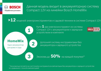 Строительный пылесос Bosch EasyVac12 (уборка: сухая) зеленый от магазина РЭССИ