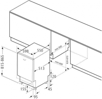Посудомоечная машина встраив. Krona Delia 60 1930Вт полноразмерная от магазина РЭССИ