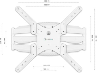 Кронштейн для телевизора Onkron M5 черный 37"-70" макс.36.4кг настенный поворот и наклон от магазина РЭССИ