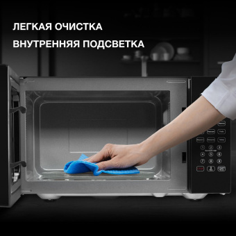 Микроволновая Печь Hyundai HYM-D2080 23л. 800Вт черный от магазина РЭССИ