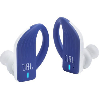 Гарнитура вкладыши JBL Endurance PEAK синий беспроводные bluetooth в ушной раковине (JBLENDURPEAKBLU) от магазина РЭССИ