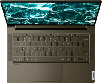 Ноутбук Lenovo Yoga 7 14ITL5 Core i5 1135G7 8Gb SSD512Gb Intel Iris Xe graphics 14" IPS Touch FHD (1920x1080) Windows 11 Home d.green WiFi BT Cam (82BH00EMRU) от магазина РЭССИ