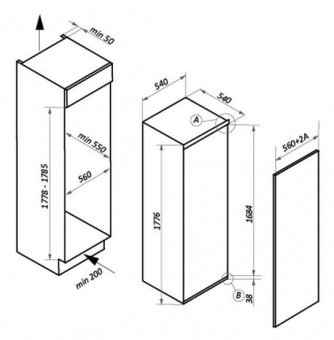 Freezer Maunfeld MBFR177NFW от магазина РЭССИ