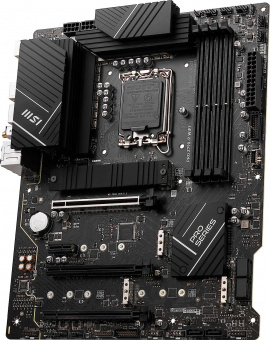 Материнская плата MSI PRO Z790-P WIFI Soc-1700 Intel Z790 4xDDR5 ATX AC`97 8ch(7.1) 2.5Gg RAID+HDMI+DP от магазина РЭССИ