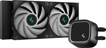 Система водяного охлаждения Deepcool LE520 ARGB Soc-AM5/AM4/1200/1700/1851 черный 4-pin 28.2-32.9dB Al 1238gr Ret (R-LE520-BKAMMN-G-1) от магазина РЭССИ