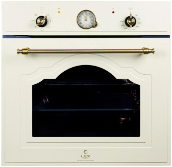 Духовой шкаф Электрический Lex EDM 078C IV LIGHT белый антик от магазина РЭССИ