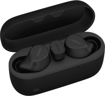 Наушники с микрофоном Jabra Evolve 2 Buds черный внутриканальные BT в ушной раковине (20797-999-989) от магазина РЭССИ