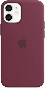 Чехол (клип-кейс) Apple для Apple iPhone 12 mini Silicone Case with MagSafe сливовый (MHKQ3ZE/A) от магазина РЭССИ