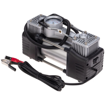 Автомобильный усиленный двухпоршневой компрессор REXANT 60 л/мин 10 атм 80-0521 от магазина РЭССИ