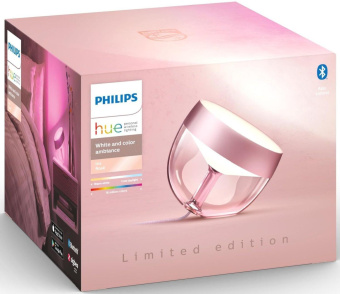 Умный светильник Philips Hue Iris настол. розовый (929002376301) от магазина РЭССИ