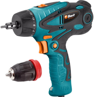 Дрель-шуруповерт Bort BSM-450X2 450Вт патрон:быстрозажимной (93410600) от магазина РЭССИ