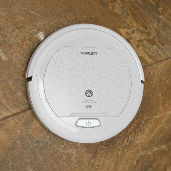 Пылесос-робот Scarlett SC-VC80R21 белый от магазина РЭССИ