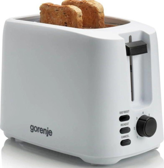 Тостер Gorenje T700XG 850Вт белый от магазина РЭССИ