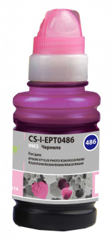 Чернила Cactus CS-I-EPT0486 светло-пурпурный 100мл для Epson StPh R200/R220/R300/R320 от магазина РЭССИ