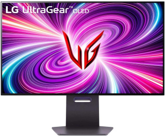 Монитор LG 31.5" UltraGear 32GS95UE-B черный OLED LED 16:9 HDMI M/M матовая HAS Piv 275cd 178гр/178гр 3840x2160 240Hz G-Sync FreeSync Premium Pro DP UHD USB 6.4кг от магазина РЭССИ