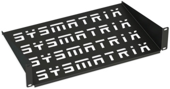 Полка стационарная Sysmatrix H 2003.900 SH 2003.900 1U нагр.:15кг. 19" 200мм черный (упак.:1шт) от магазина РЭССИ