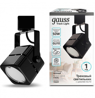 Светильник Gauss TR009 черный от магазина РЭССИ