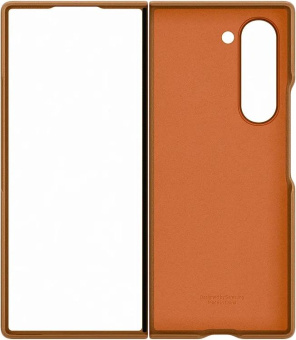 Чехол (клип-кейс) Samsung для Samsung Galaxy Z Fold6 Kindsuit Case Fold 6 (F956) коричневый (EF-VF956PAEGRU) от магазина РЭССИ