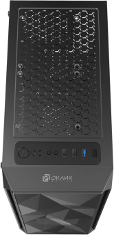 Корпус Оклик OCC-MD303 черный без БП ATX 6x120mm 2xUSB2.0 1xUSB3.0 audio bott PSU от магазина РЭССИ