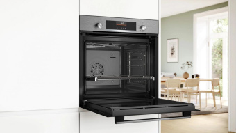 Духовой шкаф Электрический Bosch HBG536ES3 серебристый от магазина РЭССИ