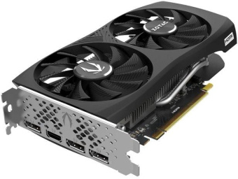 Видеокарта Zotac PCI-E 4.0 RTX 4060 TWIN EDGE NVIDIA GeForce RTX 4060 8Gb 128bit GDDR6 2460/17000 HDMIx1 DPx3 HDCP Ret от магазина РЭССИ