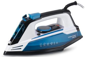 Утюг Coolfort CF-3400 2600Вт синий/белый от магазина РЭССИ