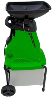 Измельчитель садовый электрический GreenWorks 220 В 2800 Вт с контейнером 2208007 от магазина РЭССИ